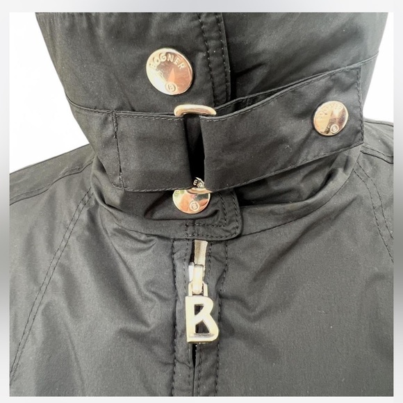 Vintage Bogner Ski Jacket Shell Black Fitted. Size 8 - Picture 4 of 11